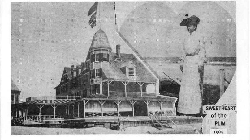 Ocean City History Photos Of The Plimhimmon Hotel Over The