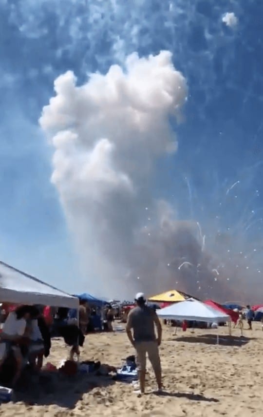 All Fireworks Canceled After Unintentional Explosion