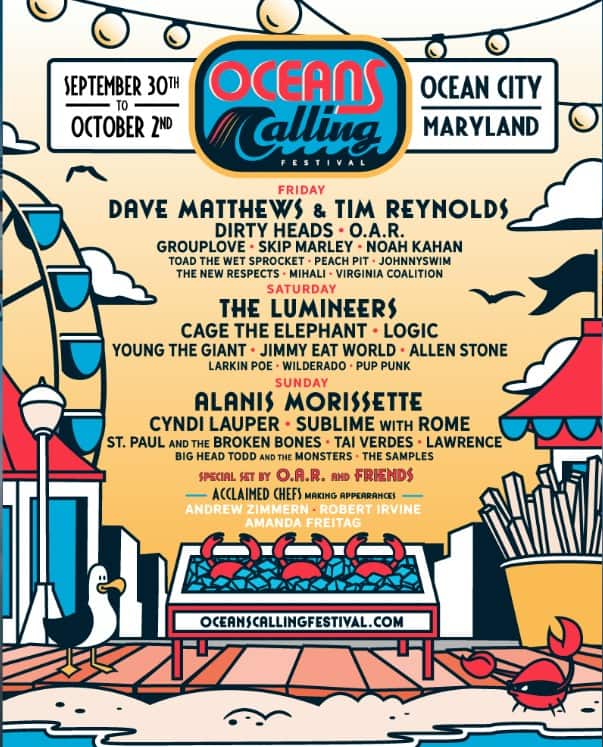 Ocean City Encouraging Oceans Calling Festival Participants to Have A 