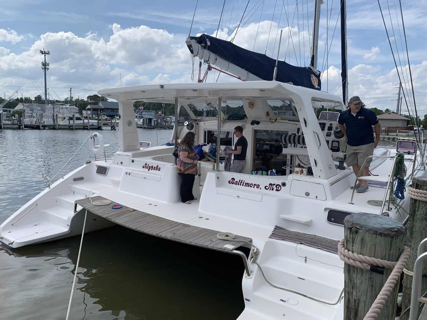 catamaran in ocean city md