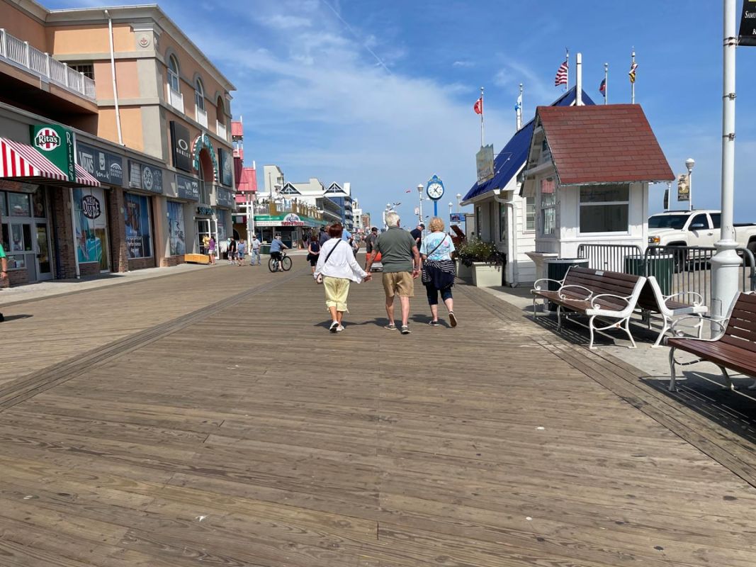 A September Day on the Ocean City Boardwalk