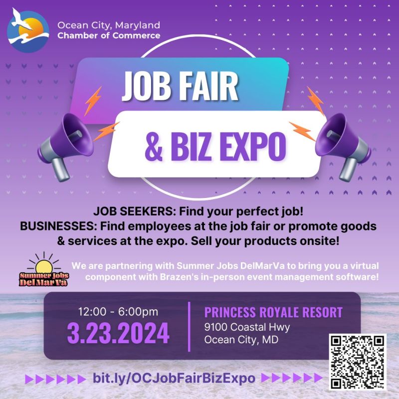 2024 Ocean City Job Fair and Business Expo Share